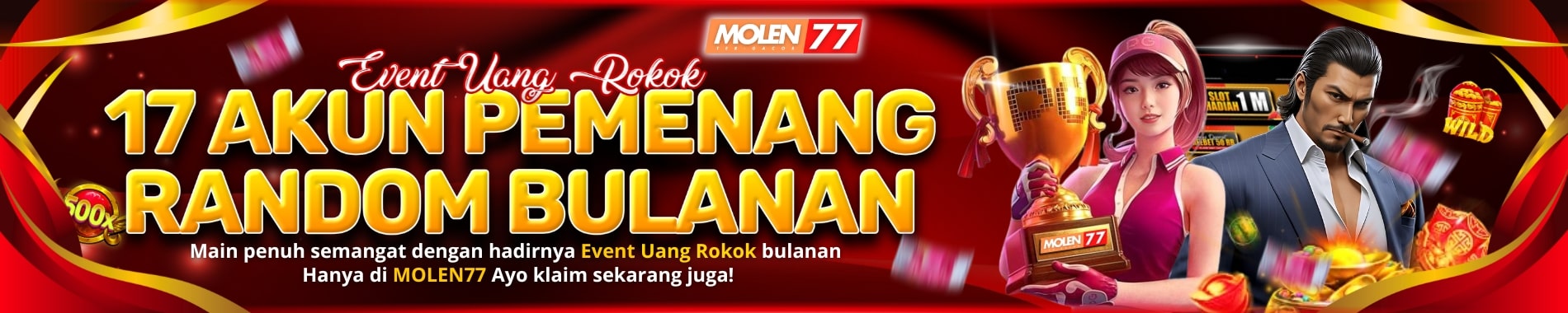 17 PEMENANG UANG ROKOK MOLEN77